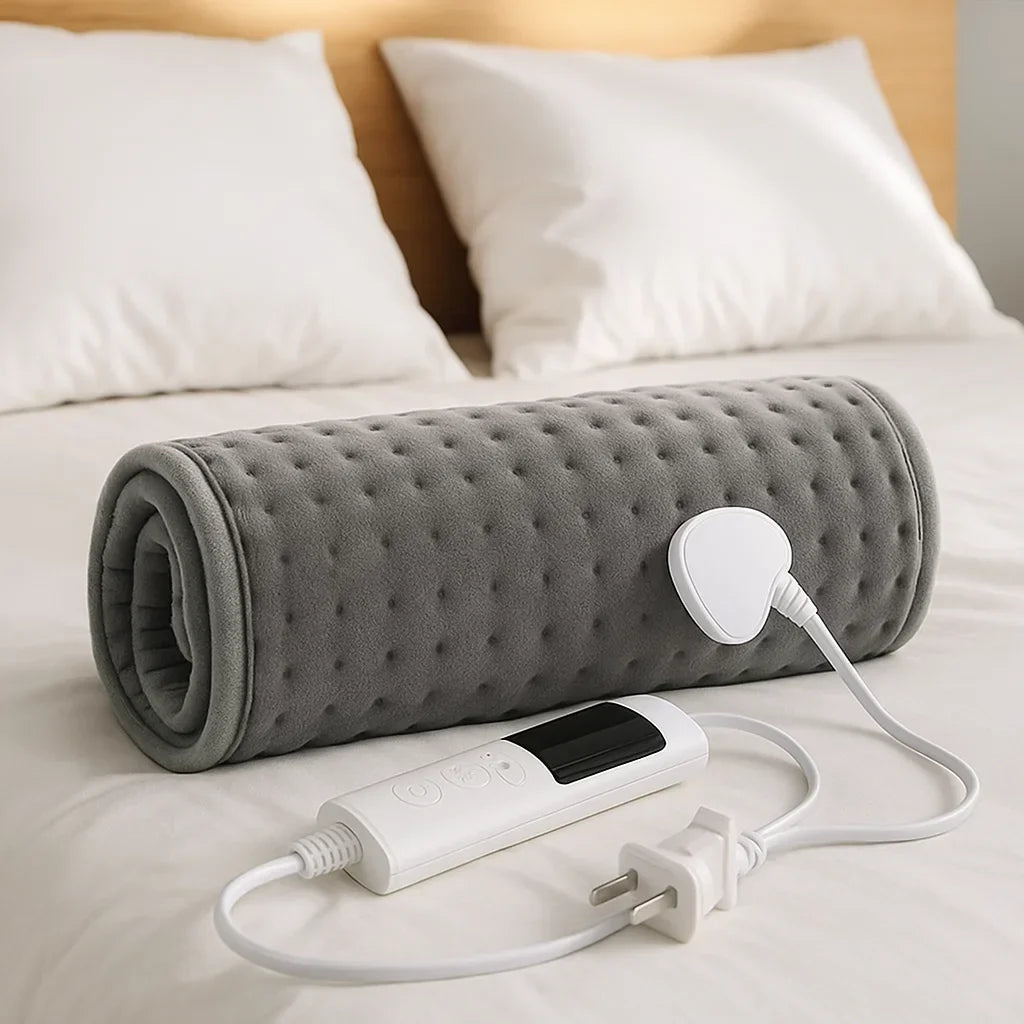 Coperta Elettrica in Flanella con Timer – Morbida e Confortevole