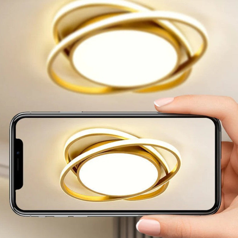 Lampada da soffitto LED rotonda nordica elegante
