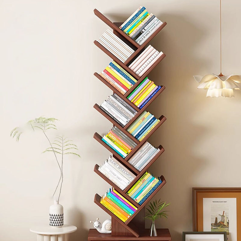 Libreria Rettangolare Creativa Contemporanea Eco-Friendly a 6/8/10/12 Ripiani per Casa e Ufficio