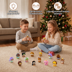 Calendario dell'Avvento Animali in Mattoncini – 24 Giorni di Simpatiche Figure da Costruire