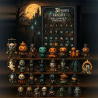 Calendario dell'Avvento di Halloween 31 Giorni – Sorprese Spettrali