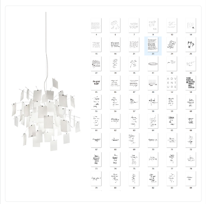 Candelabro di Carta