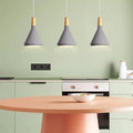 Lampada a sospensione in metallo Macaron Francese