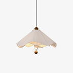 Lampada a Sospensione in Tessuto Vintage
