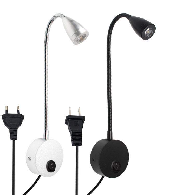 Lampada da parete LED rotante semplice e moderna