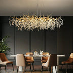 Lampadario Moderno di Lusso in Cristallo