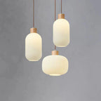 Lampadario in Vetro Rotondo Retro