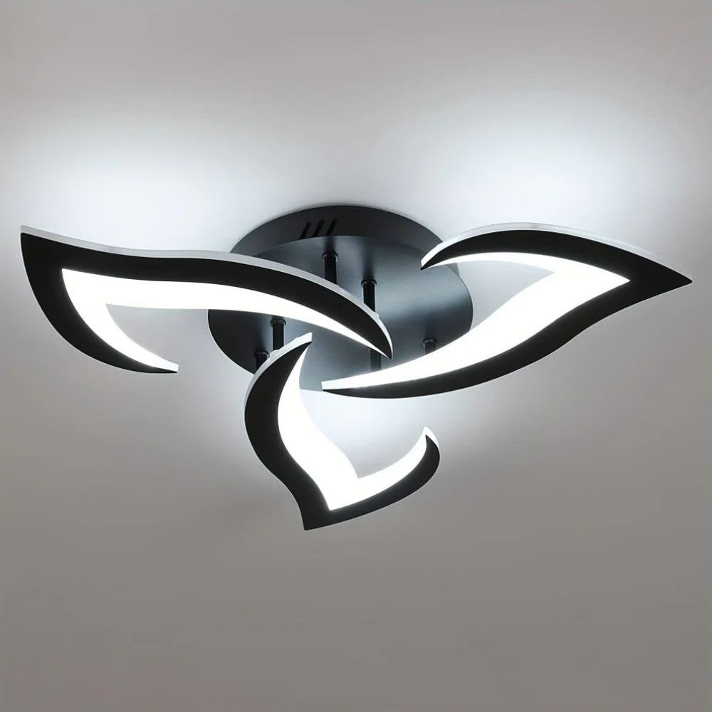 Moderna Lampada da Soffitto a Forma di Fiore Creativa