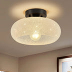 Lampada da Soffitto a Sfera di Vetro Classica