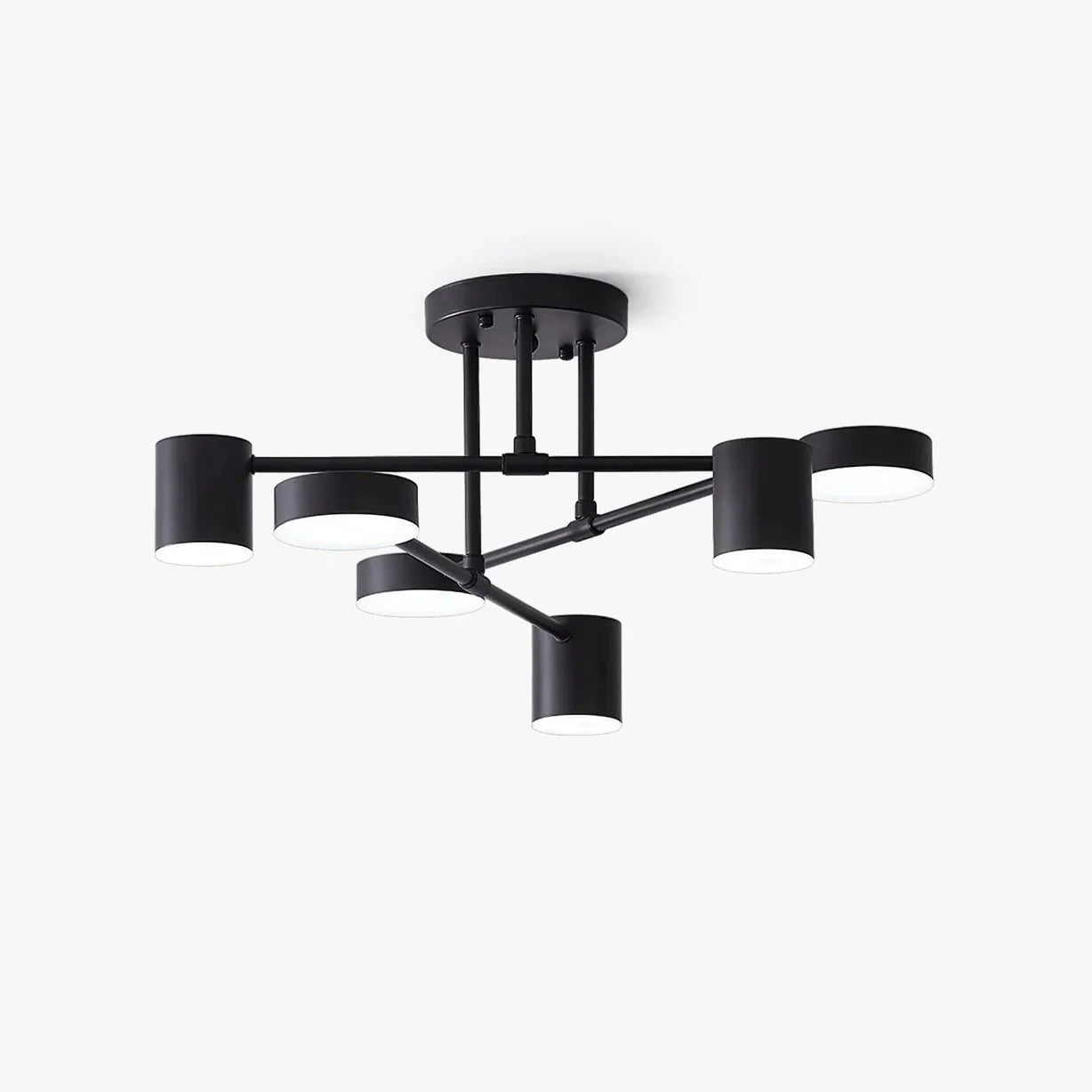 Nuova Luce da Soffitto Geometrica in Metallo
