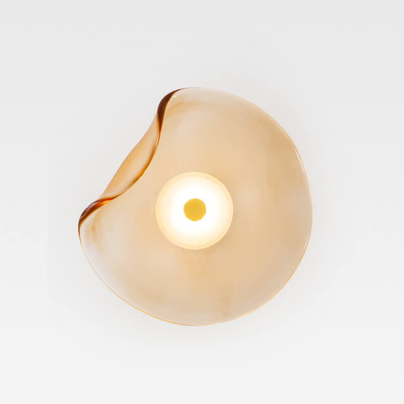 Lampada da Parete LED Rotonda in Vetro Minimalista Moderna Nordic
