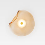 Lampada da Parete LED Rotonda in Vetro Minimalista Moderna Nordic