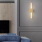 Lampada da Parete LED a Striscia in Ferro Acrilico Moderno Minimalista per Comodino