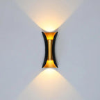 Moderna Luce da Parete Irregolare in Alluminio per Esterni