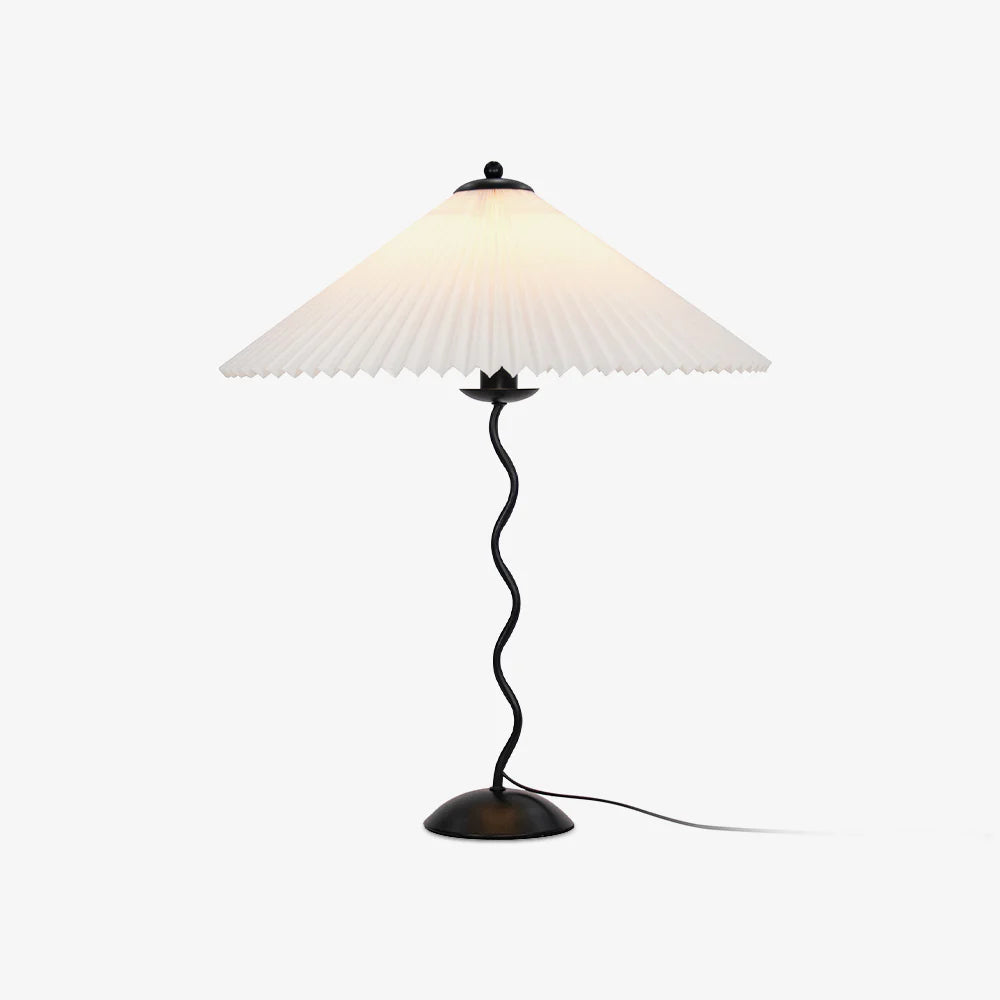 Lampada da Tavolo Metallica Curva Classica