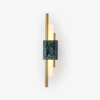 Applique da Parete in Marmo con Barre Cilindriche Classiche