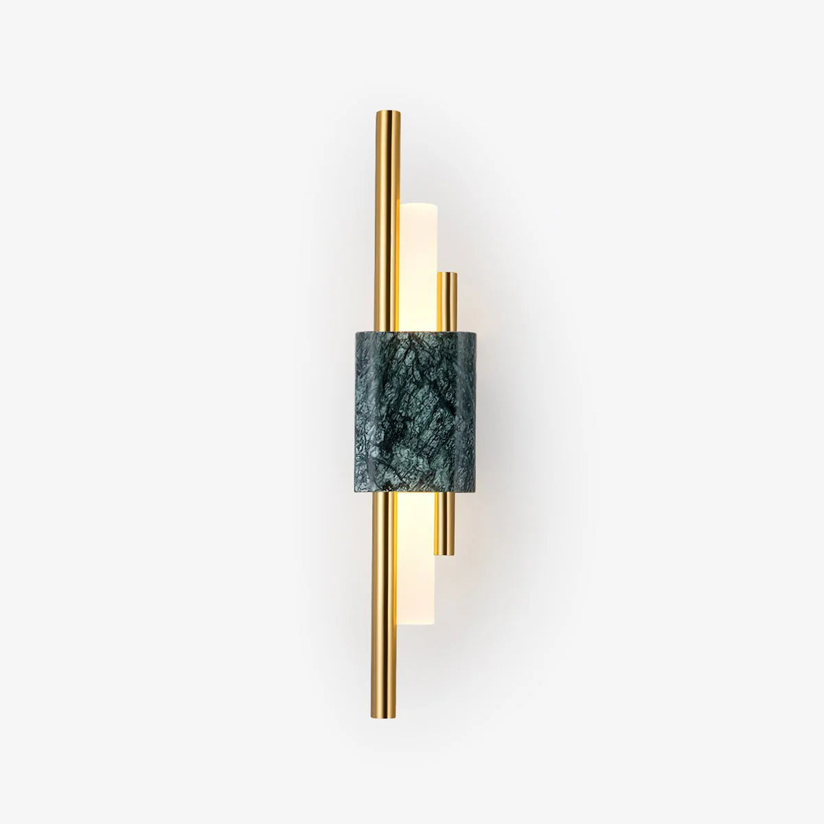 Applique da Parete in Marmo con Barre Cilindriche Classiche