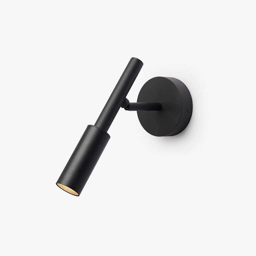 Lampada da Parete Minimalista in Ferro a Cilindro