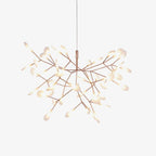 Lampadario in Acrilico a Petali di Rosa Modish