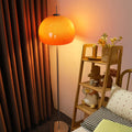 Lampada da Terra Rotonda in Vetro alla Moda