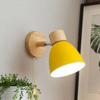Applique a parete LED in legno a cono moderno minimalista | 1 luce