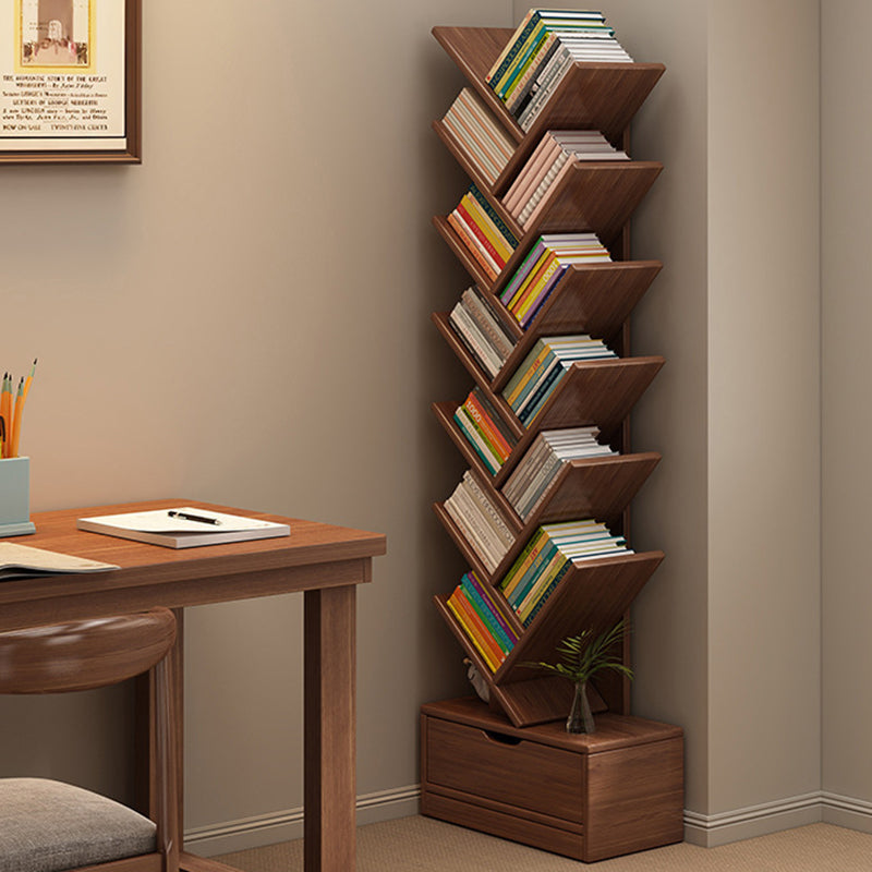 Libreria Rettangolare Creativa Contemporanea Eco-Friendly a 6/8/10/12 Ripiani per Casa e Ufficio