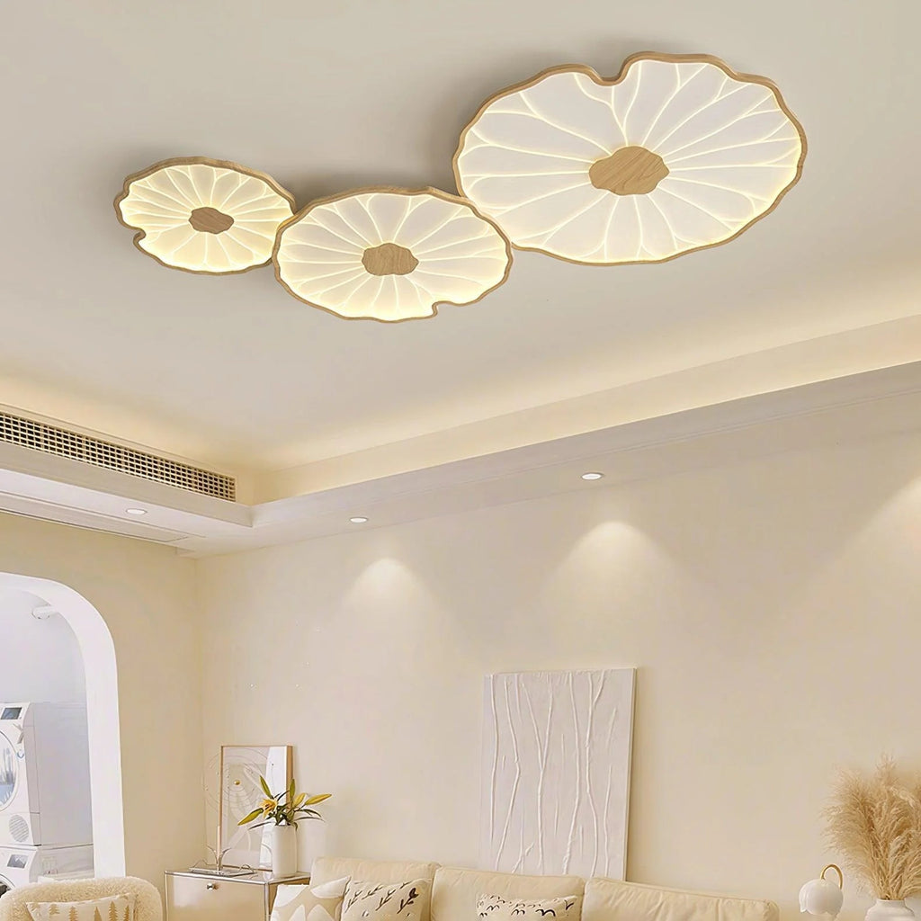 Moderna Lampada da Soffitto in Acrilico Lotus