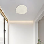 Moderna Luce da Soffitto LED con Effetto Pietra a Ciottoli