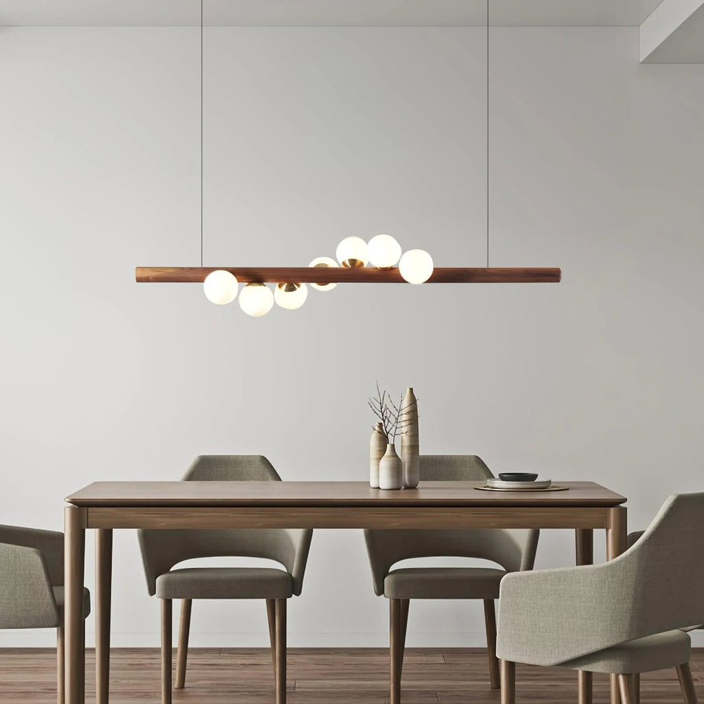Lampada a Sospensione Moderna Rotonda in Vetro