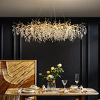 Lampadario Moderno di Lusso in Cristallo