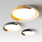 Lampada da soffitto rotonda classica in acrilico