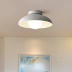 Lampada da soffitto moderna rotonda in metallo