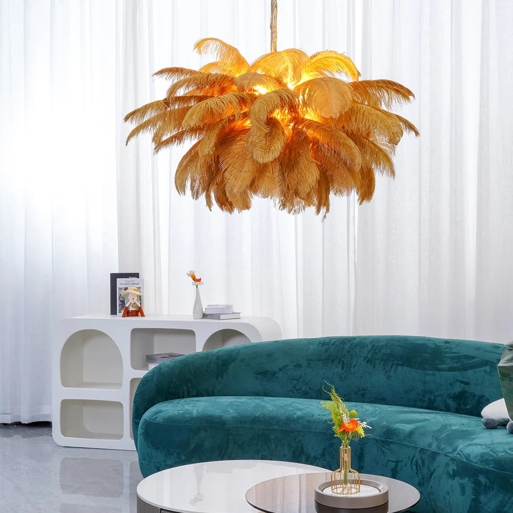 Candelabro Luxe Moderno Organic-Plume