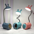 Lampada da Scrivania LED Touch USB a Forma di Coniglio Creativo