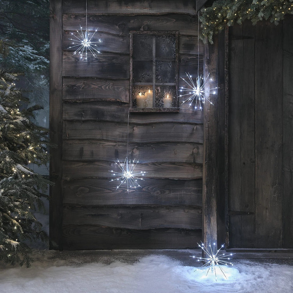 Luci a Cluster LED a Due Colori, Confezione da 4