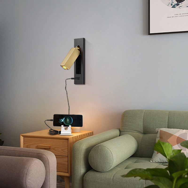 Lampada da Parete LED Incassata in Alluminio Minimalista Moderna