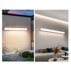 Applique da Parete LED Moderna Minimalista in Alluminio e Acrilico Impermeabile per Esterni e Interni