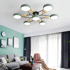 Lampada da soffitto LED circolare acrilica moderna nordica