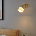 Lampada da parete a 1 luce in ceramica a strisce minimalista moderna