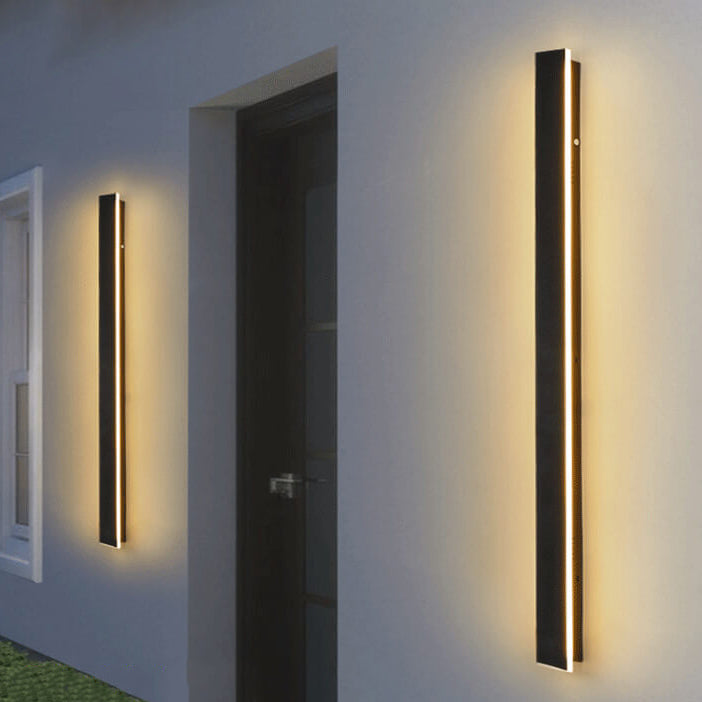 Lampada da Parete LED Waterproof Retro da Esterno a Striscia Rettangolare
