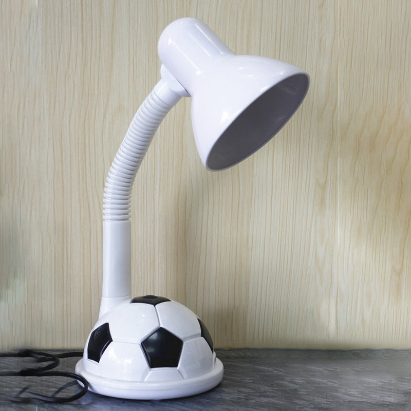 Lampada da Tavolo LED di Protezione per Occhi da Studente di Calcio Moderna