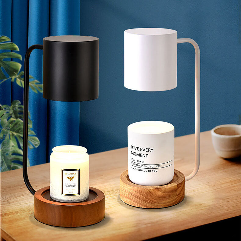 Lampada da Tavolo in Legno Minimalista Giapponese con Dimerizzazione e Timer a 1 Luce