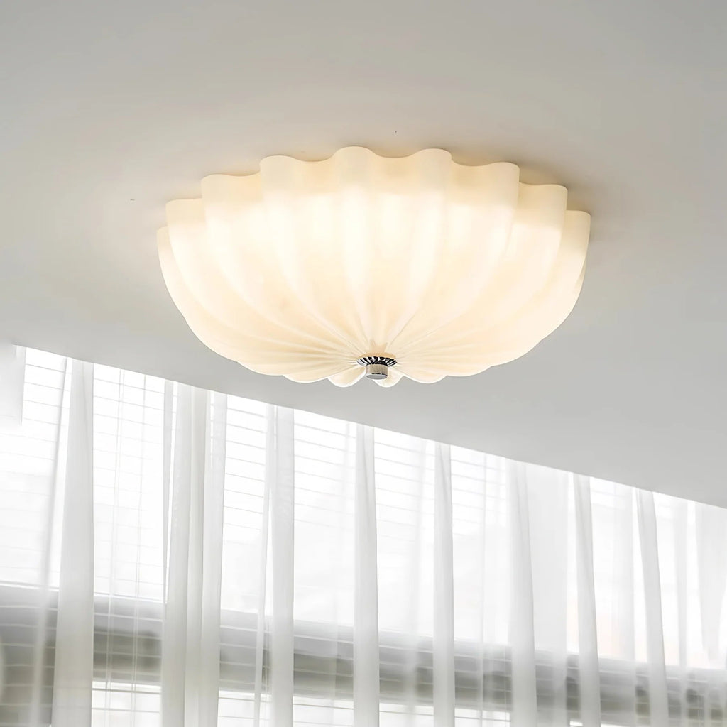 Moderna Lampada da Soffitto in Vetro a Forma di Fiore