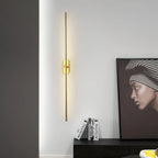 Lampada da Parete Lineare Metallica Regolabile