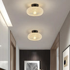 Lampada da Soffitto a Sfera di Vetro Classica