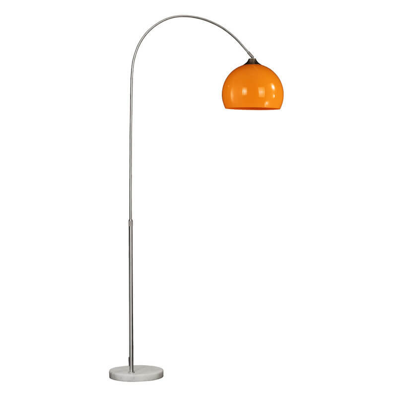 Lampada da Terra con Ombrello in Acrilico a Globo Moderno 1 Luce