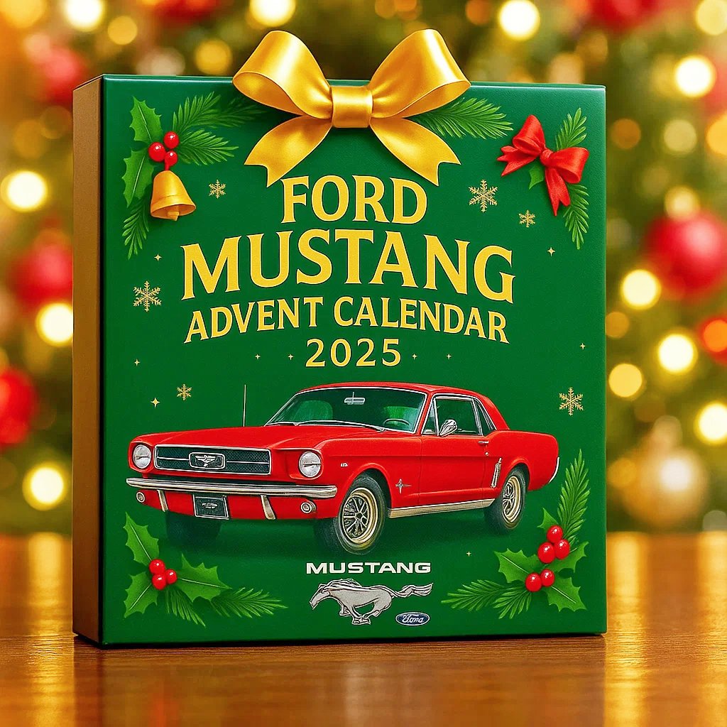 Calendario dell'Avvento Mustang 2025