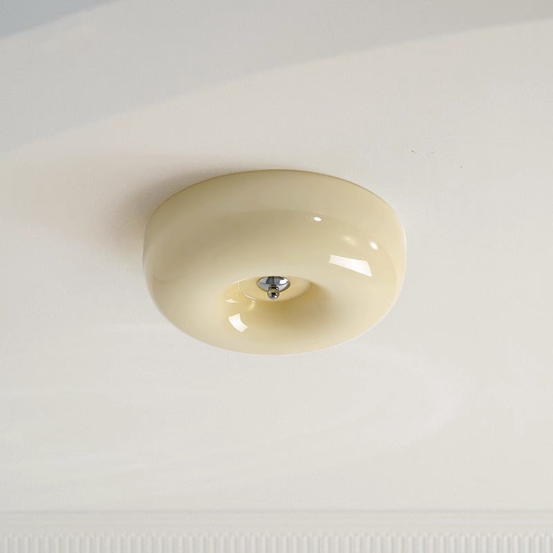 Lampada da Soffitto Candy Vetro Crema