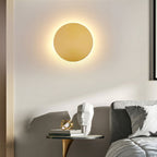 Lampada da Parete Rotonda Minimalista Arisha, Metallo, da Comodino/Soggiorno