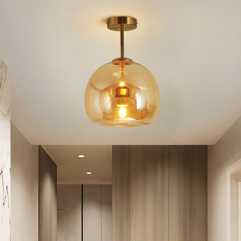 Rhea Lampada da Soffitto/Sospensione in Vetro Semi-Flusso